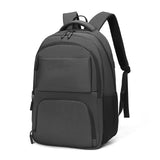 NNEDSZ Multifunctional Oxford Laptop Backpack - Cxs-615 - Light Grey