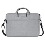 NNEDSZ Hidden Portable One-shoulder Handbag for 14.1 Laptops - Waterproof Oxford Cloth - Light Grey
