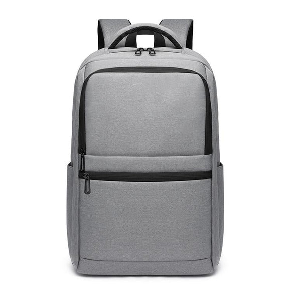 NNEDSZ Versatile Oxford Laptop Backpack - Cxs-619 - Light Grey