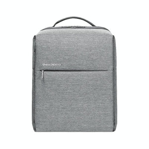 NNEDSZ 15.6-inch Waterproof Laptop Backpack - Light Grey