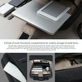 NNEDSZ 15.6-inch Waterproof Laptop Backpack - Light Grey