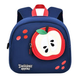 NNEDSZ Kids' Anti-lost School Bag - Secure & Stylish - Blue Whale Medium
