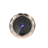 NNEDSZ 2.8 Lcd Screen Cat Eye Doorbell With Night Vision - Gold
