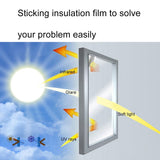 NNEDSZ 70Cm Uv Reflective One Way Privacy Window Film Sticker - Gold