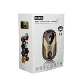 NNEDSZ Smart Wifi Doorbell With Hd Intercom Night Vision & Micro Sd Support - Gold