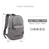 NNEDSZ Multi-function Laptop Backpack with Usb Port - Fits 15.6 Devices - Oxford Cloth - 45x31x16cm - Blue