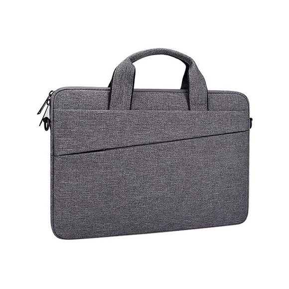 NNEDSZ Portable 13.3 Laptop / Tablet Bag With Dual Pockets And Soft Handle - 13.3 Inch Deep Space Gray