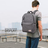 NNEDSZ Multi-function Canvas Laptop Backpack - Fits 15.6 Macbook Samsung Sony Dell Alienware Chuwi Asus Hp - 42x29x13cm - Red