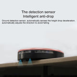 Smart Household Sweeping Robot - Efficient Cleaning - Red
