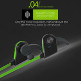 NNEDSZ Wireless Bluetooth In-Ear Headset With Magnetic Switch & Indicator Light - Red