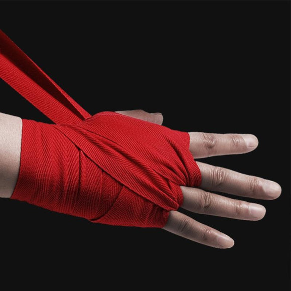 NNEDSZ 2.5M Adult Boxing Bandage For Training - Red