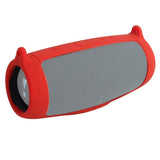 NNEDSZ Portable Silicone Speaker Cover With Shoulder Strap & Carabiner For Jbl Charge 5