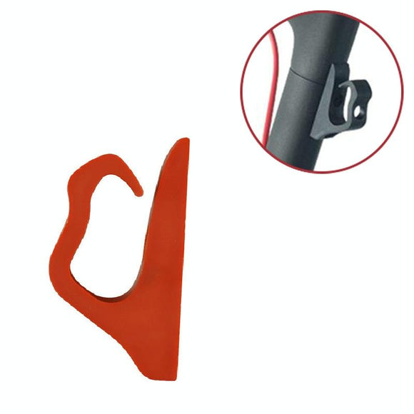 NNEDSZ Xiaomi M365 Electric Scooter Front Hook Holder - Hawk Design - Red