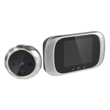 NNEDSZ 2.8 Lcd Screen Cat Eye Doorbell With Night Vision - Silver