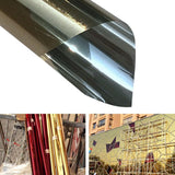 NNEDSZ 70Cm Uv Reflective One Way Privacy Window Film Sticker - Silver