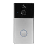 NNEDSZ Smart Wifi Video Doorbell With Night Vision & Motion Detection - Silver