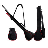 NNEDSZ Portable Foldable Golf Ball Bag - Nylon - Black Silver