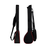 NNEDSZ Portable Foldable Golf Ball Bag - Nylon - Black Silver