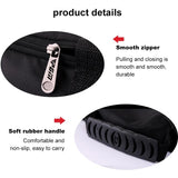 NNEDSZ Portable Foldable Golf Ball Bag - Nylon - Black Silver