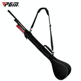 NNEDSZ Portable Foldable Golf Ball Bag - Nylon - Black Silver
