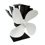Eco-friendly Heat Powered Stove Fan for Wood / Gas / Pellet Stoves - Bronze