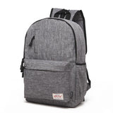 NNEDSZ Multi-function Canvas Laptop Backpack - Fits 15.6 Macbook Samsung Sony Dell Alienware Chuwi Asus Hp - 42x29x13cm - Baby Blue