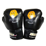 NNEDSZ Children'S Cartoon Boxing Gloves - Pu Leather - Cartoon White + Baby Blue