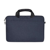 NNEDSZ Stylish Zipper Laptop Bag With Shoulder Strap - Durable & Breathable - Navy Blue