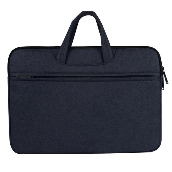 NNEDSZ Lightweight Laptop Bag with Durable Zipper for Macbook Samsung Sony Dell Alienware Chuwi Asus Hp - Navy Blue