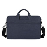 NNEDSZ Hidden Portable One-shoulder Handbag for 14.1 Laptops - Waterproof Oxford Cloth - Navy Blue