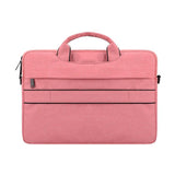 NNEDSZ 14.1 Inch Laptop Handbag With Hidden Strap And Suitcase Belt - Waterproof And Tear-Resistant - Navy Blue