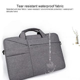 NNEDSZ 15.6 Inch Laptop Handbag With Hidden Strap And Suitcase Belt - Waterproof And Tear-Resistant - Navy Blue