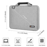 NNEDSZ Convertible Laptop Bag for Macbook Thinkpad Asus Hp - Navy Blue