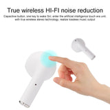 NNEDSZ Wireless Bluetooth Earphones With Touch Display - White