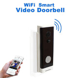 NNEDSZ Smart Wifi Video Doorbell With Motion Detection & Two-Way Intercom - White