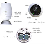 NNEDSZ 1.3Mp 960P Wifi Ip Camera With Tripod Holder - Motion Detection & Night Vision White