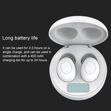 NNEDSZ Wireless Earphones With Led Charging Box - J1 Tws - White
