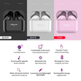 NNEDSZ Wireless Bluetooth 5.0 Earbuds With Charging Case - T3 Tws