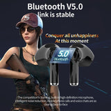 NNEDSZ Wireless Bluetooth 5.0 Earbuds With Charging Case - T3 Tws