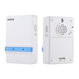 NNEDSZ Home Music Remote Control Wireless Doorbell With 38 Polyphony Sounds White