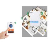 NNEDSZ Home Music Remote Control Wireless Doorbell With 38 Polyphony Sounds White