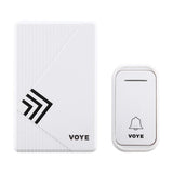 NNEDSZ Home Music Remote Control Wireless Doorbell With 38 Polyphony Sounds White