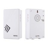 NNEDSZ Home Music Remote Control Wireless Doorbell With 38 Polyphony Sounds White