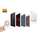 NNEDSZ Wireless Doorbell With 38 Ringtones & Flashing Lights - Home Music Remote Control