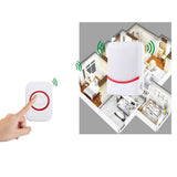 NNEDSZ Wireless Doorbell With 38 Ringtones & Flashing Lights - Home Music Remote Control