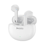 NNEDSZ Wireless Bluetooth 5.0 Earbuds - Tws - White