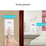 NNEDSZ Wireless Doorbell With 38 Sounds And Remote Control