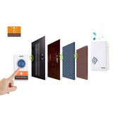 NNEDSZ Wireless Doorbell With 38 Sounds And Remote Control