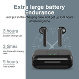 NNEDSZ Wireless Bluetooth Earphones With Charging Box & Led Display
