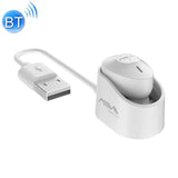 NNEDSZ Wireless Bluetooth Earphone With Charging Box - Single - White